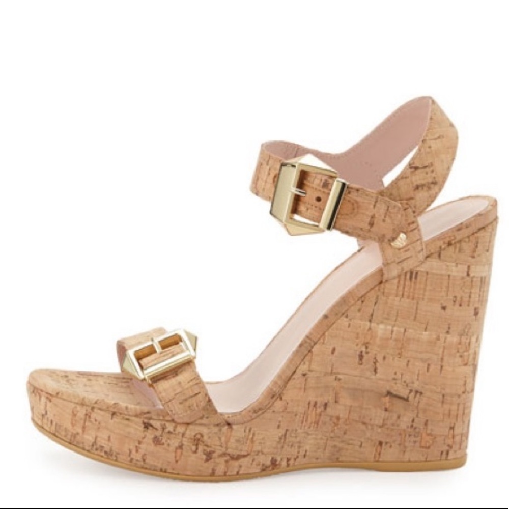 STUART WEITZMAN Twofer Cork Wedges